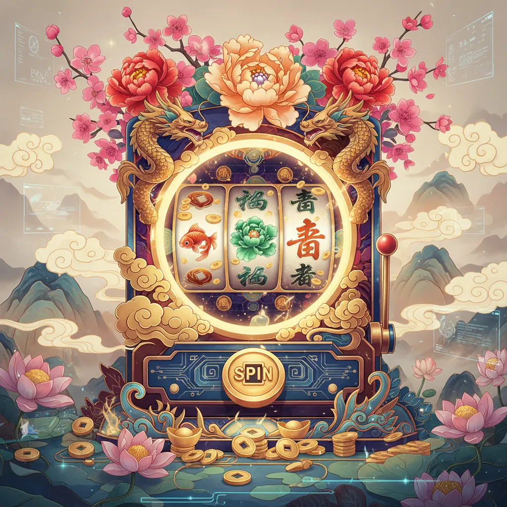 吃角子老虎機 - 花開富貴