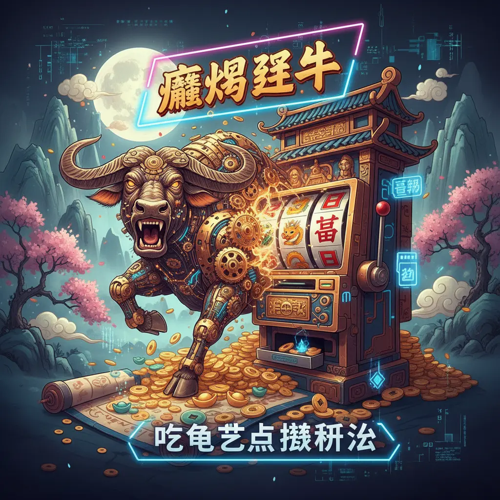 吃角子老虎機玩法 - 瘋狂野牛