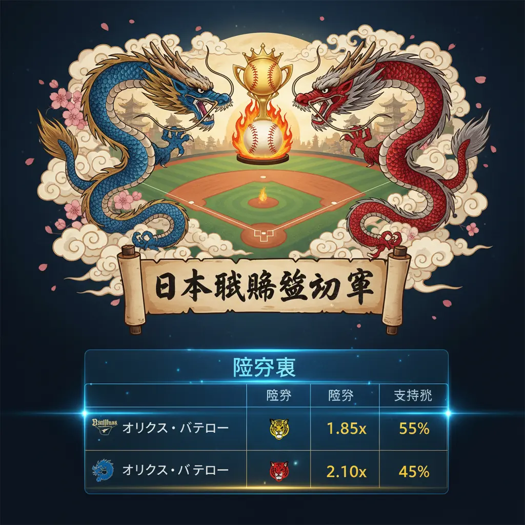 賠率表 - 日本職棒總冠軍