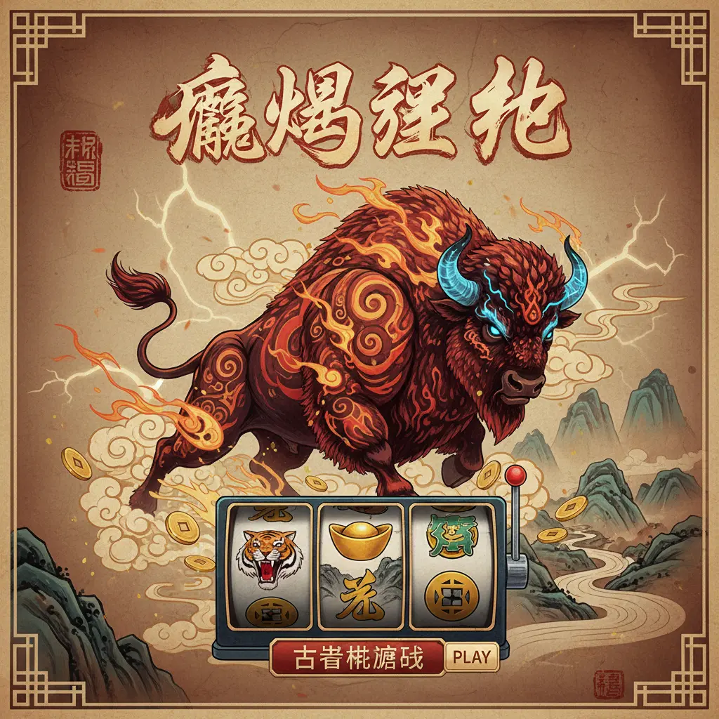 老虎機遊戲 - 瘋狂野牛