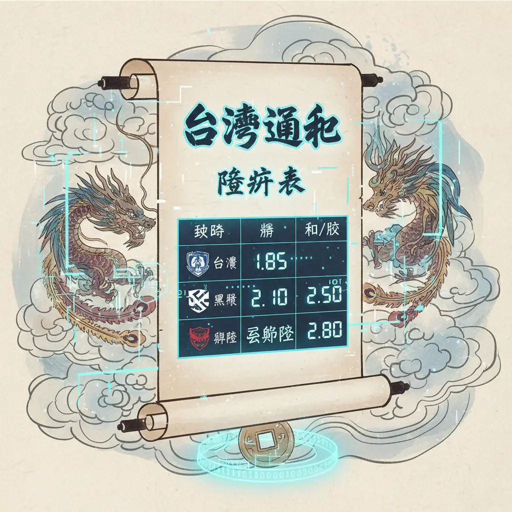 賠率表 - 臺灣運彩
