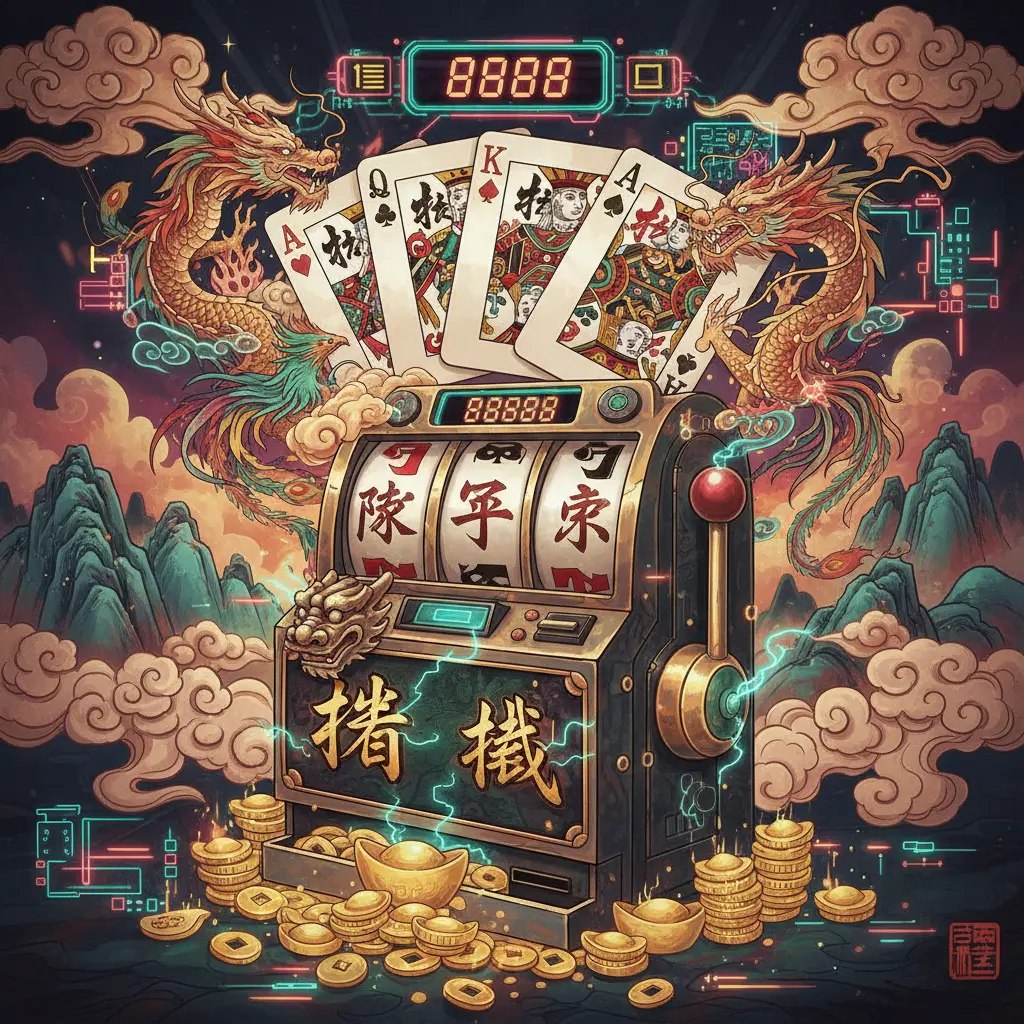 老虎機遊戲 - 撲克