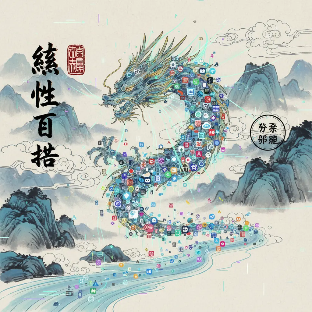 分散符號 - 黏性百搭