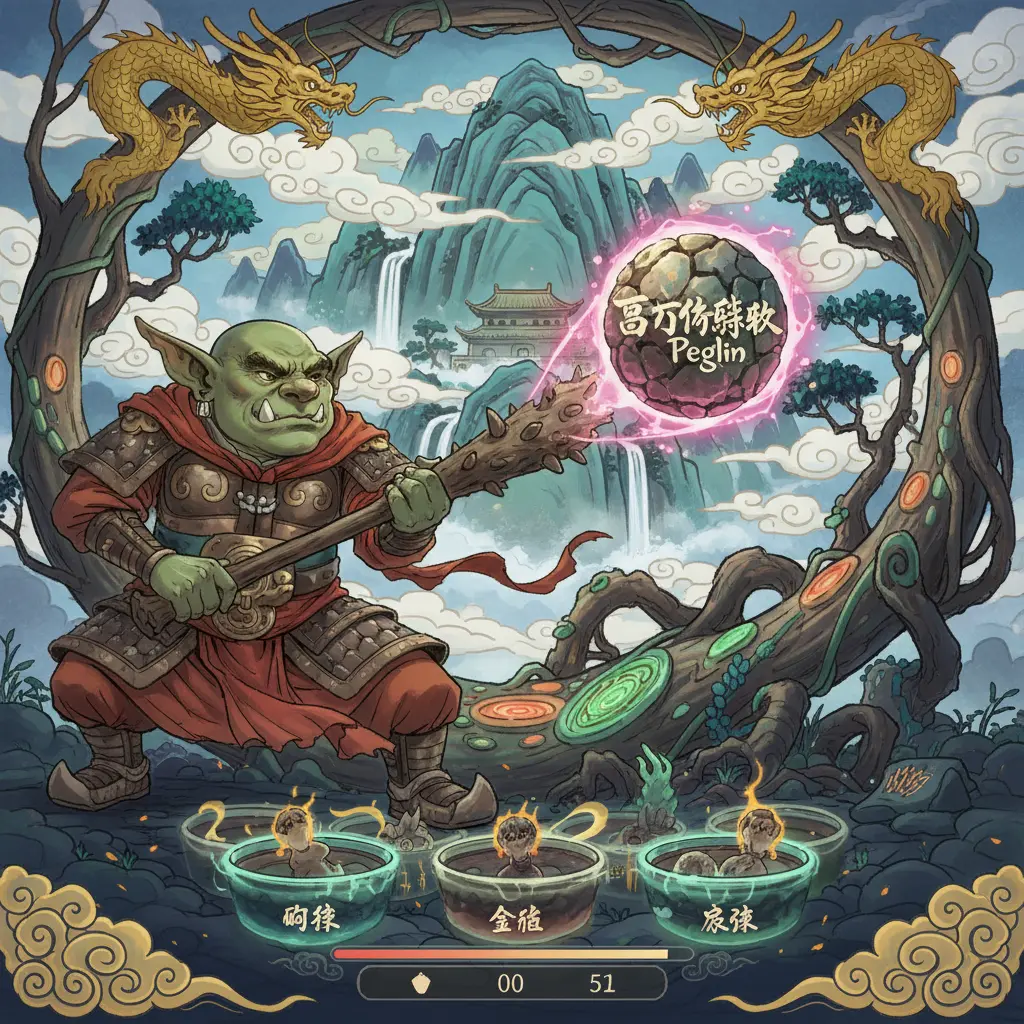 彈珠遊戲 - 哥布林彈球 Peglin