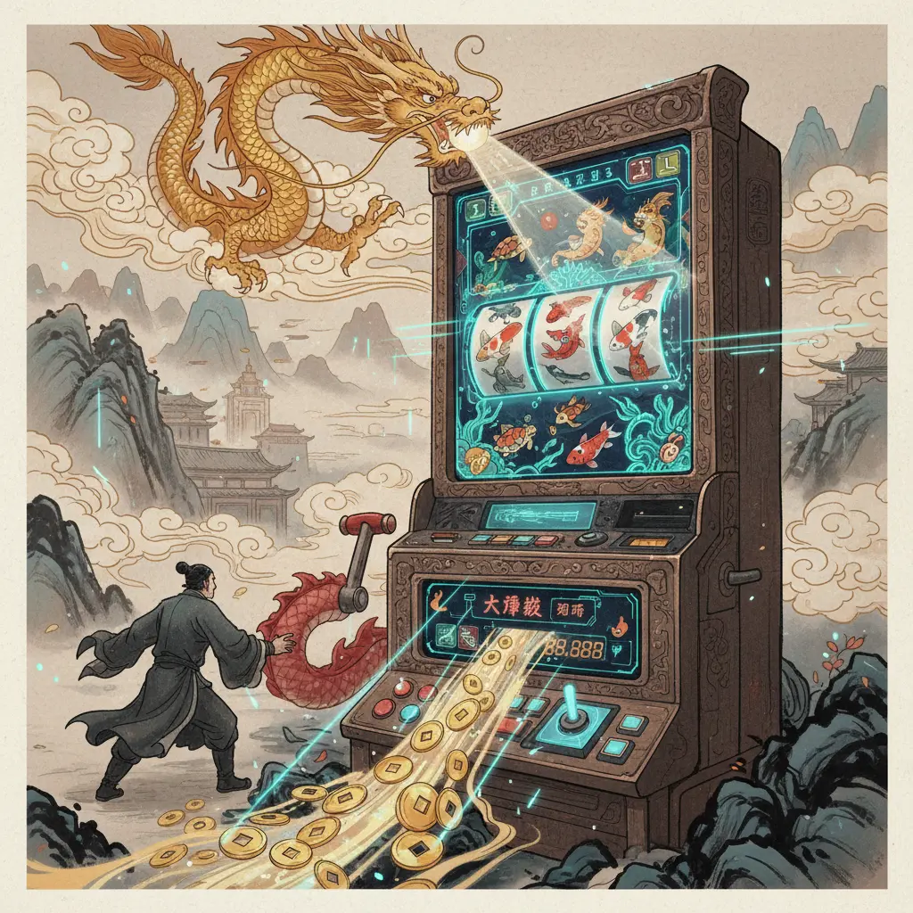 吃角子老虎機玩法 - 捕魚機